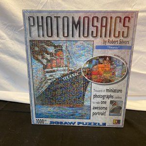NEW Puzzle - "Titanic" - Photomosaics by Robert Silvers; 1,000 pc (sealed box)